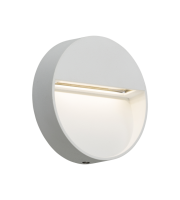 Knightsbridge 2W LED Round Wall/Guide  light (White)